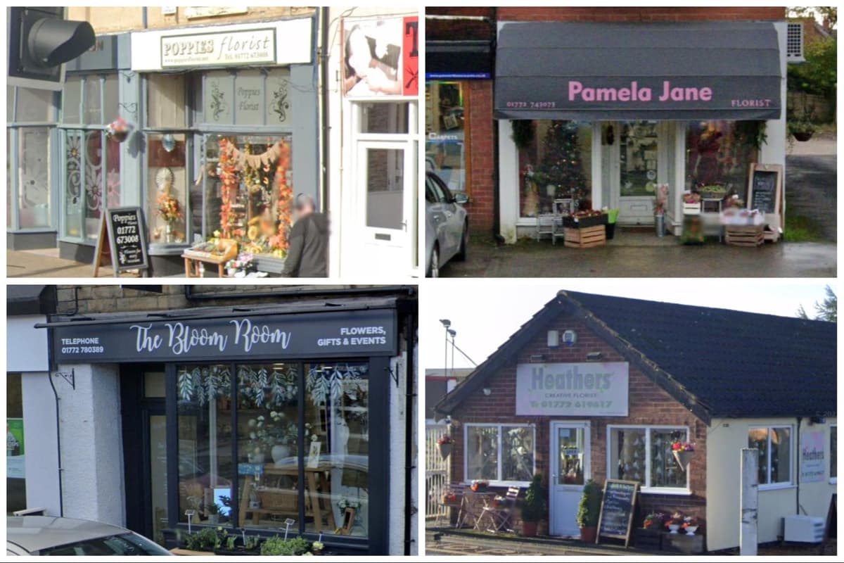 19 of the highest-rated florists in Preston as Mothering Sunday - March 19 - approaches