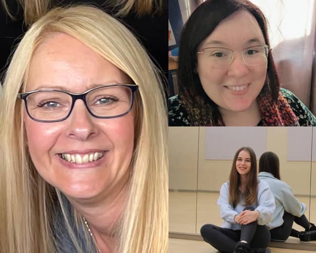 Some of Lancashire's Long Covid patients - [clockwise from left] Melanie, Miriam and Alissa