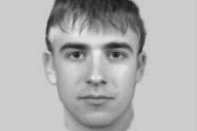 Detectives investigating the rape of a 12-year-old girl in Conway Park, Fulwood have released an Evo-fit image of a man they would like to identify as part of their investigation. (Picture by Lancashire Police)