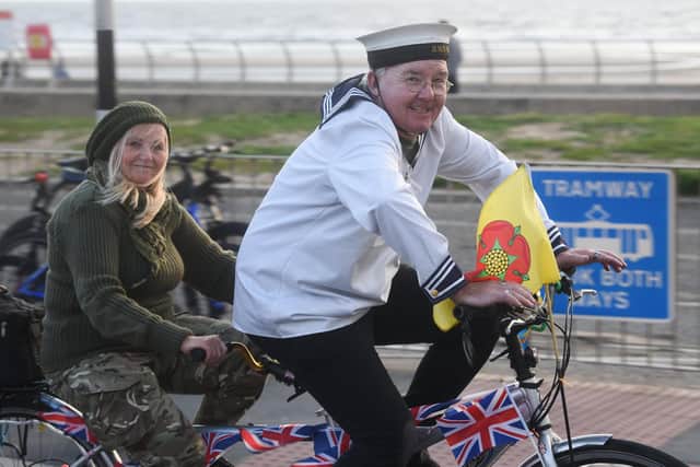 Here's a bicycle made for two, perfect for Ride the Lights.