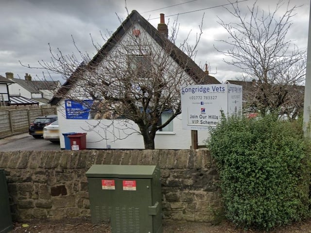 Longridge Vets on Preston Road, Longridge, has a rating of 4.9 out of 5 from 255 Google reviews