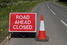The A6 is closed from the junction with Garstang Road to Whittingham Lane overnight for two weeks. Photo: David Davies PA