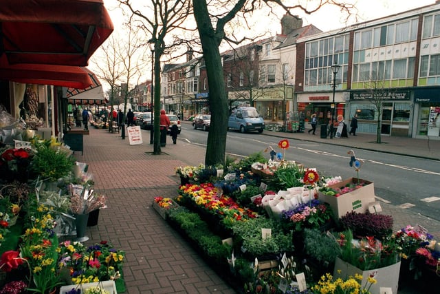 Lytham high street in 2000