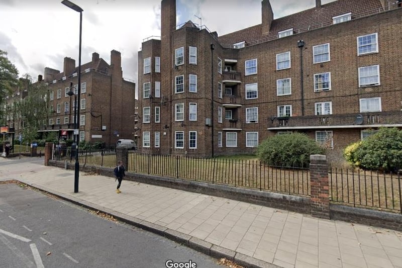 Finally we’re back in London in Lambeth’s Loughborough Road. Prices increased from £482,400 to £673,571, a rise of 39.6%. That was from 21 sales, which was down by 53% from the 45 transactions the previous year.