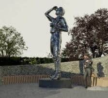 The 12ft sculpture created by Lancashire laser company Fitzpatricks UK will feature at the Chelsea Flower Show