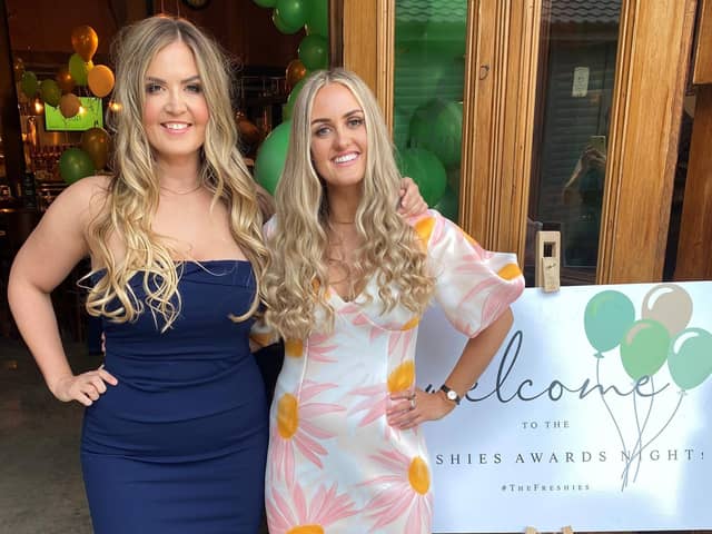 Laura (left) and Emily Leyland, co-founders of Fresh Perspective Resourcing