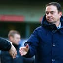 Morecambe manager Derek Adams Picture: Jack Taylor