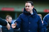 Morecambe manager Derek Adams Picture: Jack Taylor