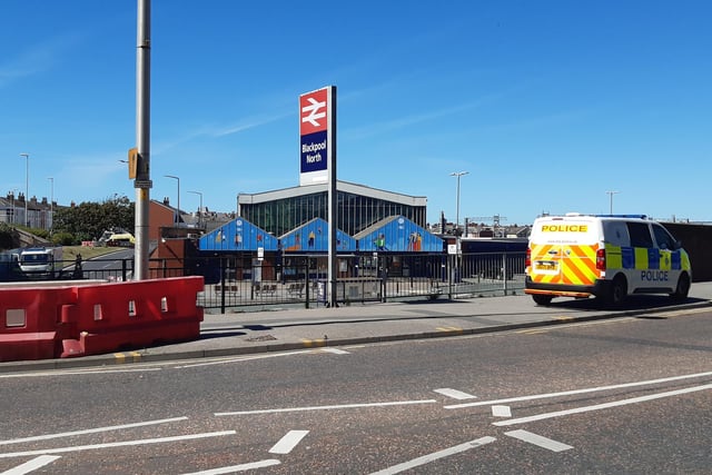Train operator Northern confirmed it was a “suspicious package” and the station was immediately evacuated. Police put a 100-metre cordon around the area, closing off several roads for safety reasons.