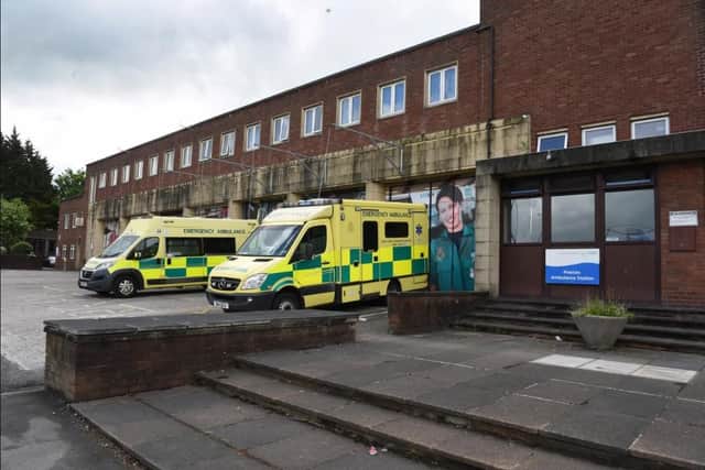 Ambulance crews have been given notice to quit Preston fire station.