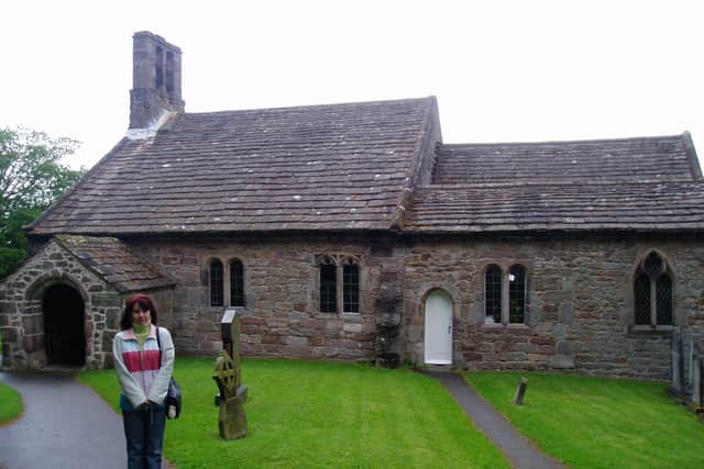 Larisa Nikitenko at Heysham Parish Church during her secondment to the North West Development Agency in 2005.