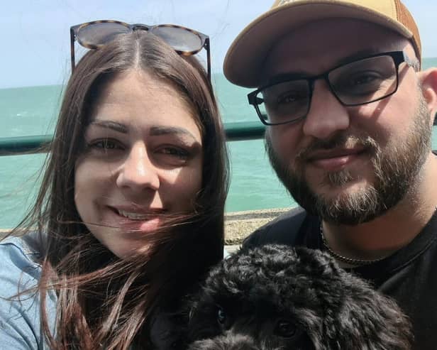 Kayleigh now lives with partner Mike and their one-year-old dog Ruby in Hertfordshire.