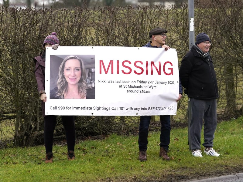At 8:43am, according to police estimates, Nicola strolled along the path after dropping off her two girls at a local school.