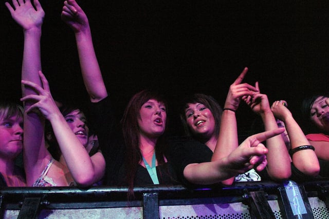 A small handful of the audience captured at the Tinie Tempah gig at 53 Degrees, Preston