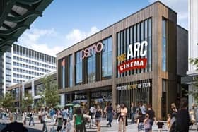 The Arc Cinema will occupy the largest spot in the new Animate complex.