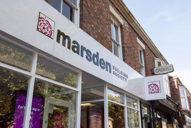 Marsden Building Society hosts Christmas celebrations for branch customers.