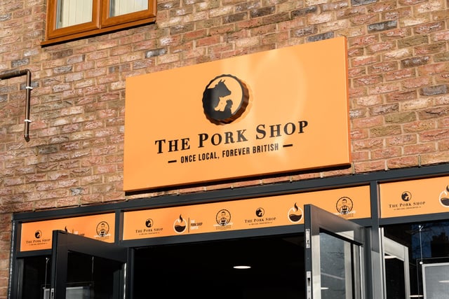 Exterior of The Pork Shop in Walmer Bridge on Liverpool Old Road