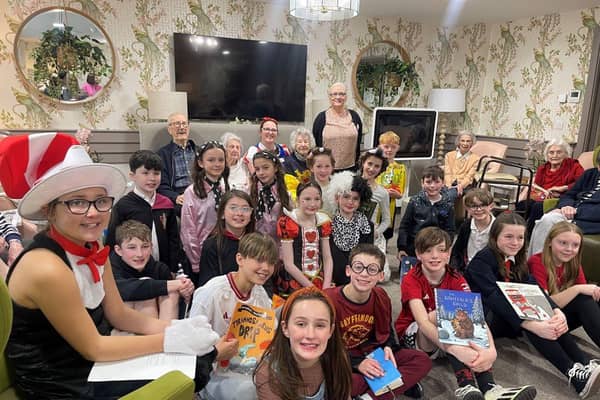 Young and old share stories for World Book Day