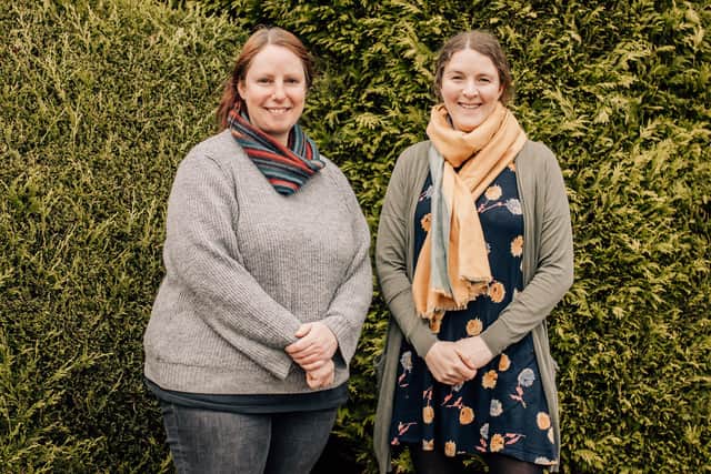 Maria Tomlinson and Cheryl Fell of Longridge, who created an adult caring service, Ribble Valley Bespoke Care and a network to help other carers, the Professional Carers Network.