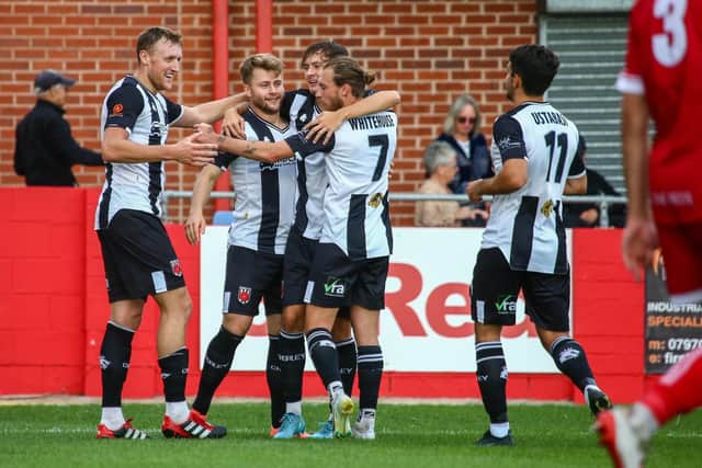Chorley thrashed Liversedge 9-0 in a FA Cup replay at Victory Park (photo: Stefan Willoughby)