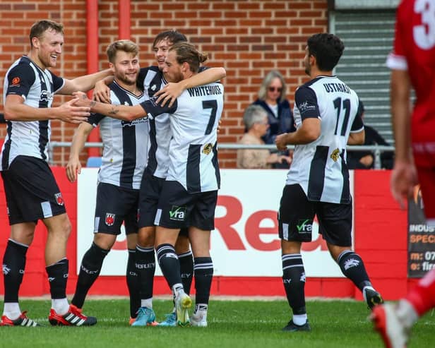 Chorley thrashed Liversedge 9-0 in a FA Cup replay at Victory Park (photo: Stefan Willoughby)