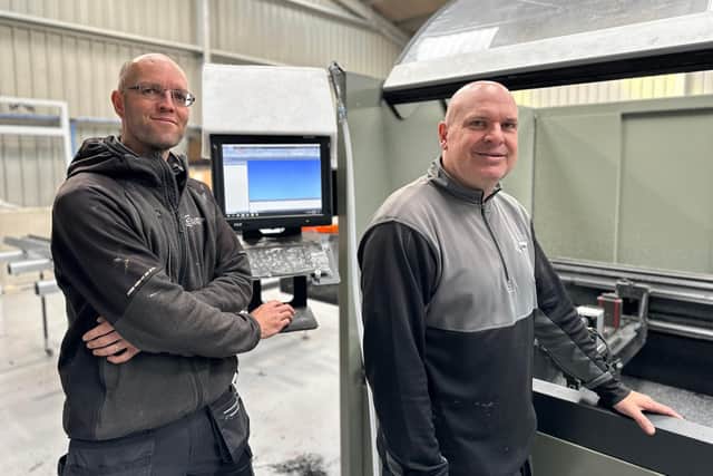 C&E Aluminium Systems - LtoR - Lee Ellis and Mike Cripps