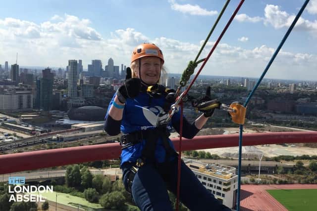 Janice gets ready to brave her fear of heights