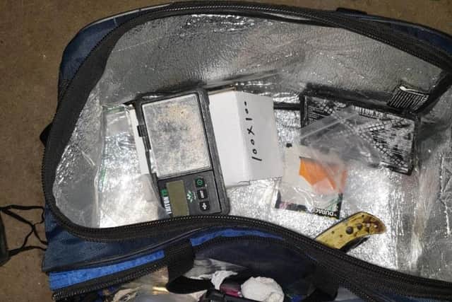 Drugs paraphernalia seized during the operation (Credit: Lancashire Police)