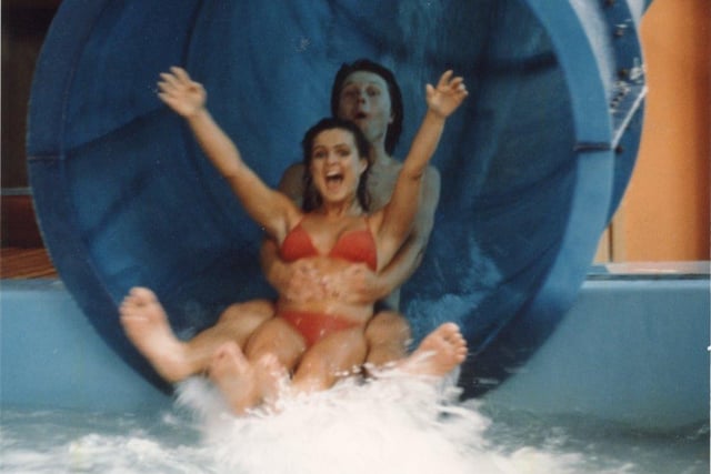 Having fun at Derby Baths in Blackpool