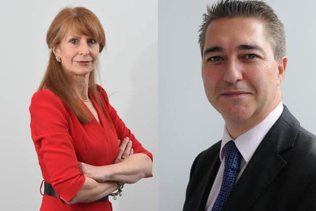 Angie Ridgwell will hand over the reins at the top of Lancashire County Council to Mark Wynn, who will become acting chief executive