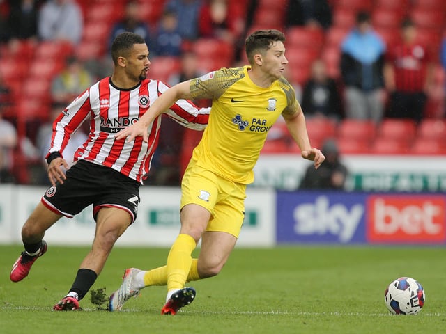 Was pretty steady in the first half and did well in bringing the ball out of defence. Was taken off at half time as Ryan Lowe switched to four at the back.