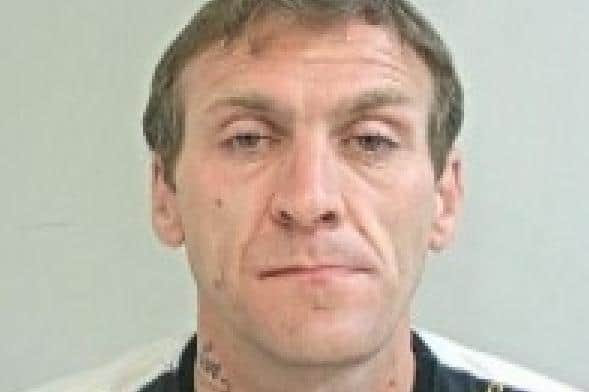 Have you seen Stuart Day? He is wanted in connection with an assault and harassment. (Credit: Lancashire Police)