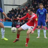 Dylan Connolly scored Morecambe's consolation goal