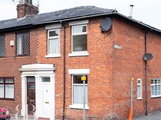 For sale by modern auction with Ben Rose Estate Agents is this 3 bed end terrace house on School Lane, Bamber Bridge