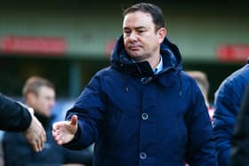 Morecambe manager Derek Adams  is looking to add three new faces Picture: Jack Taylor