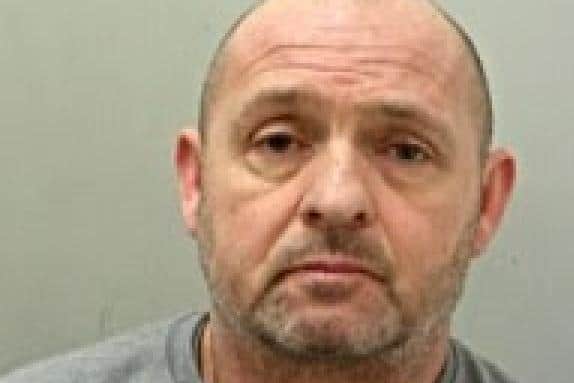 Mark Yeates attacked a woman with an axe before tying her up and raping her in Accrington (Credit: Lancashire Police)