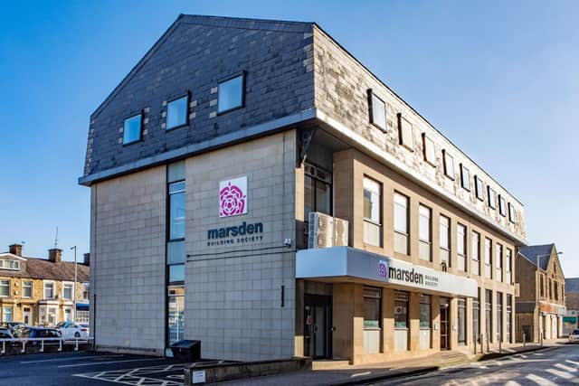 Marsden Building Society’s Principal Office in Nelson, Lancashire