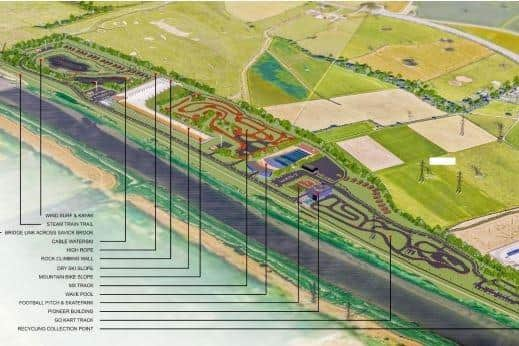 This is the layout of the whole scheme, as proposed to Preston Council.