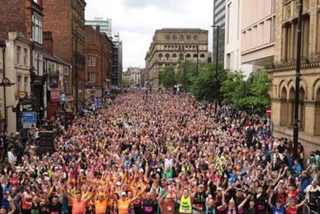 Daughter #1 and her boyfriend ran the Great Manchester Run on Sunday