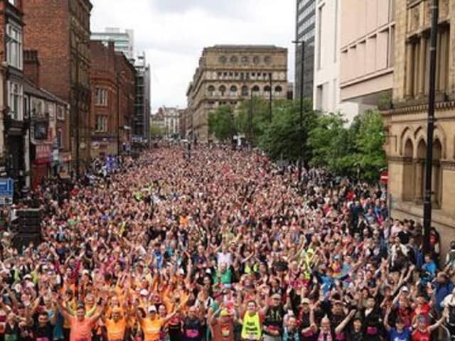 Daughter #1 and her boyfriend ran the Great Manchester Run on Sunday