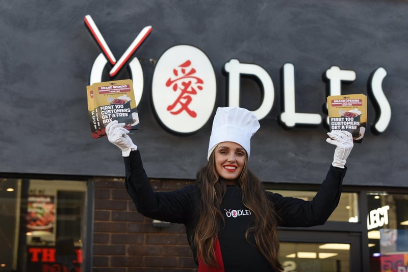 Family-run chain Oodles, which has sites across the country, opened a new restaurant in a former charity shop in Friargate, creating 20 new jobs in December. The menu is available to eat-in or takeaway and features items including, Chinese wok wings, spicy chips, tempura prawns, a variety of noodles, Malaysian chicken, chicken in blackbean sauce and egg fried rice.