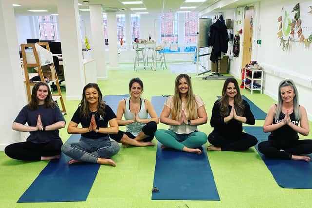 Fresh have weekly yoga sessions as a team-building exercise
