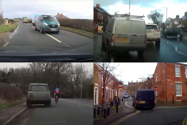 Dangerous drivers on Lancashire’s roads have been targeted by police after thousands of dashcam videos were submitted by motorists (Credit: Lancashire Police)