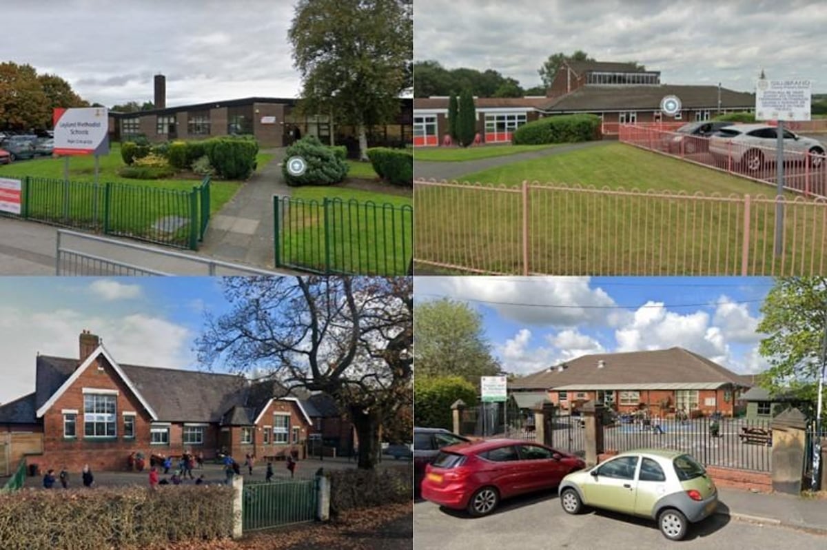 These are the 14 primary schools in Chorley and South Ribble with an 'outstanding' Ofsted rating