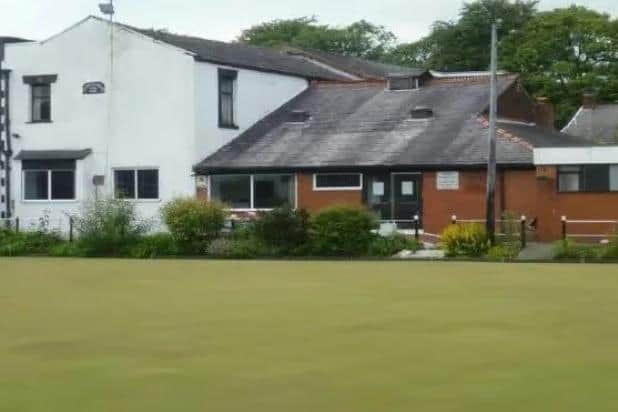 How the Ramblers' immaculate bowling green looked before the club closed down.