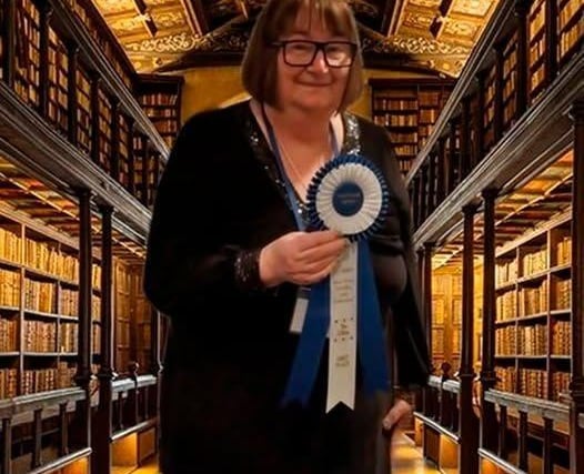 KD Sherrinford. First Place and Best in Category at The Ciba's for " Christmas at The Saporis.