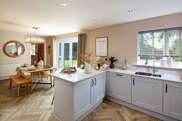 The two Mitton Grange show homes will be open to explore.  Photo: Prospect Homes