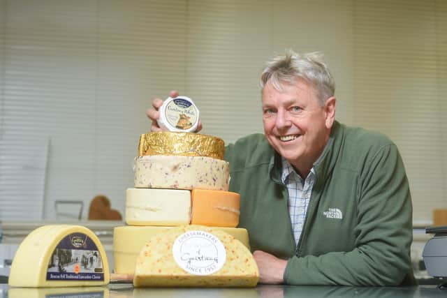 John Carr, owner of exporters Cheese Matters, which has won a Queen's Award for Enterprise