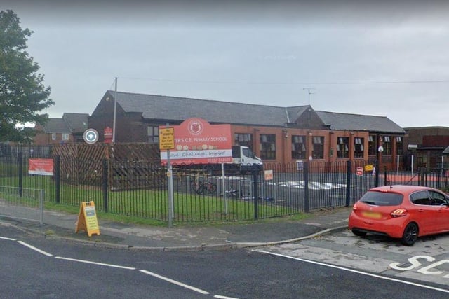 St Peter's CofE Primary School Chorley. Number of school places: 330 Number of pupils on roll: 334 Percentage over capacity: 1.21% (4 pupils over)