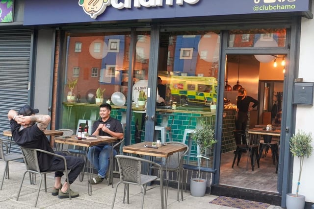 Chamo is a new South American Street Food restaurant based at 37 Moor Lane.
It was opened in October by three Preston lads, Junaid Bangi, Jamil Bangi and Sam Kitson, determined to bring something new to Preston’s food scene.